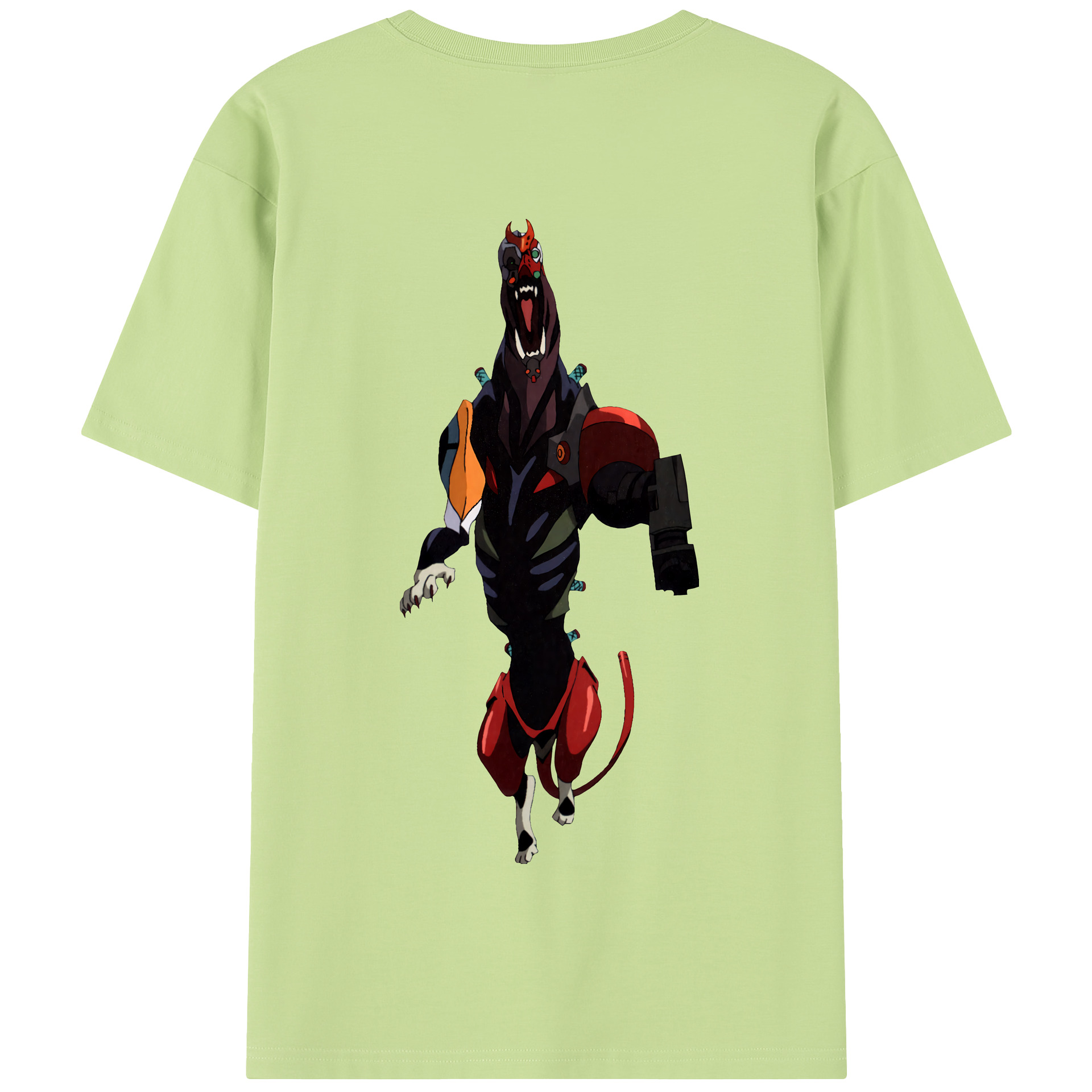 （画像用） EVA 新世紀エヴァンゲリオン 綿100％半袖Tシャツ（背面プリント）